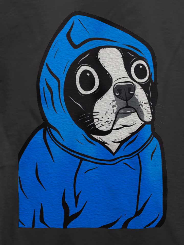 blue-hoodie-boston-terrier-t-shirt dunkelgrau 4