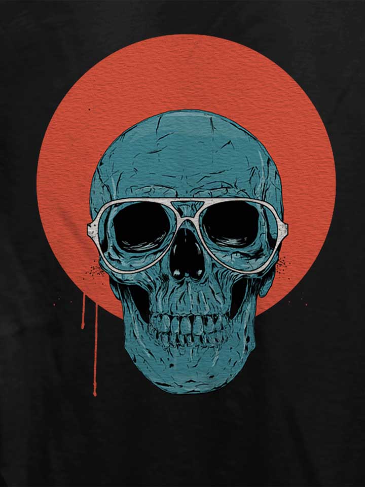 blue-skull-02-damen-t-shirt schwarz 4