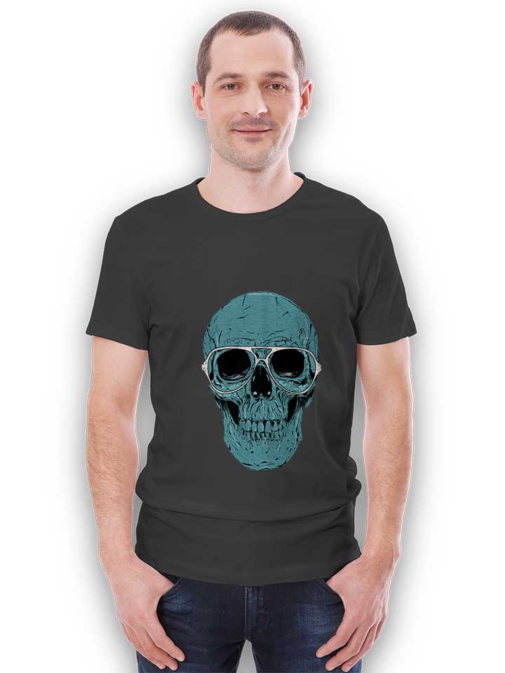 blue-skull-t-shirt dunkelgrau 2