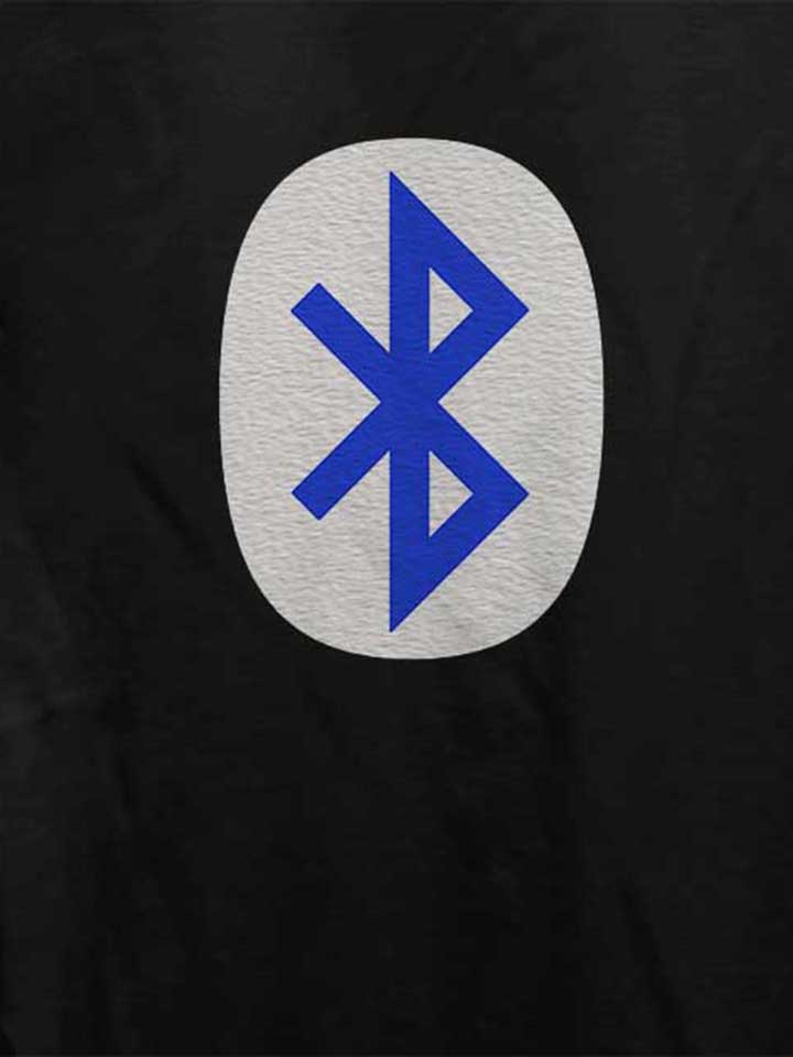 bluetooth-logo-damen-t-shirt schwarz 4