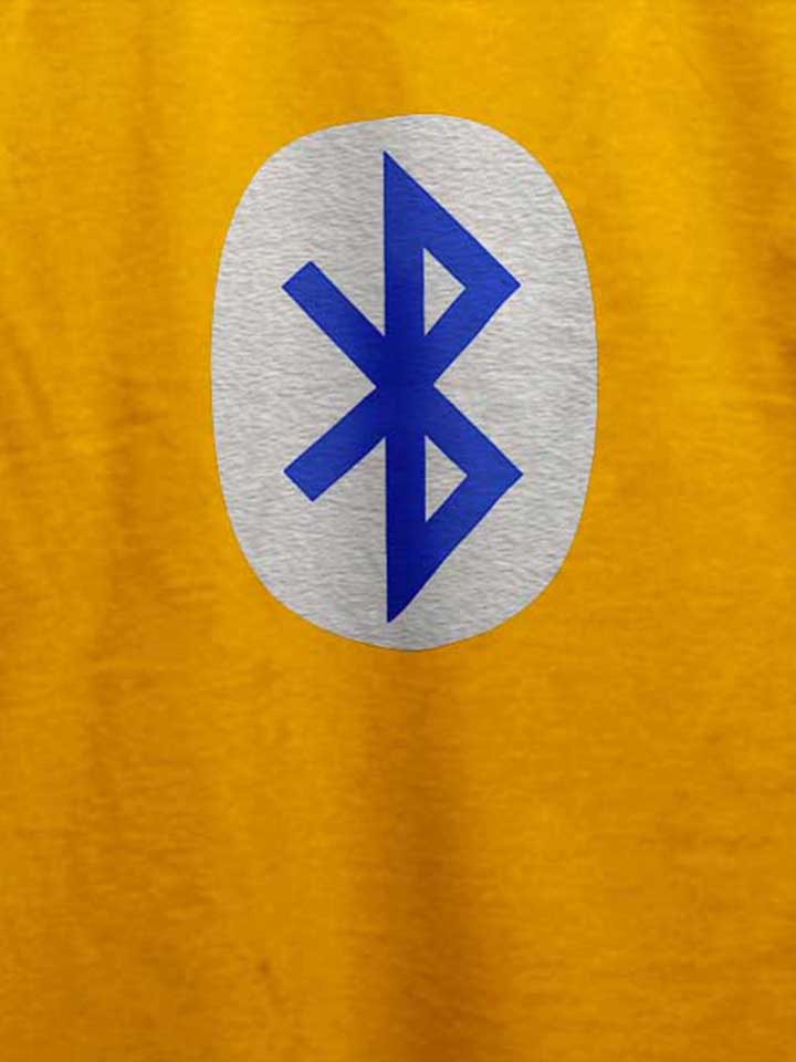 bluetooth-logo-t-shirt gelb 4