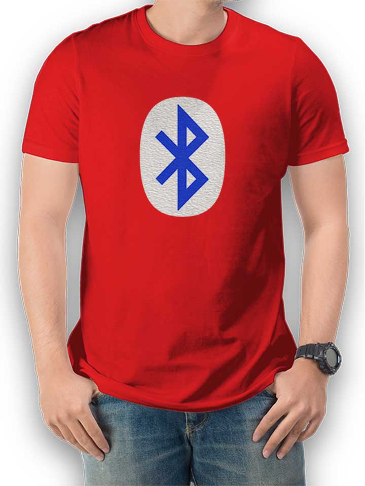 bluetooth-logo-t-shirt rot 1