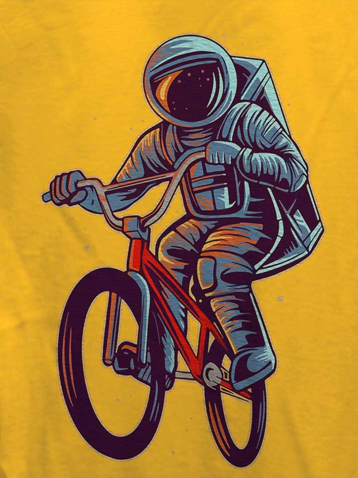bmx-astronaut-damen-t-shirt gelb 4