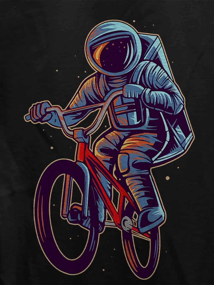 bmx-astronaut-damen-t-shirt schwarz 4