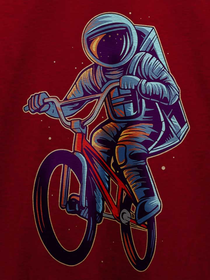 bmx-astronaut-t-shirt bordeaux 4