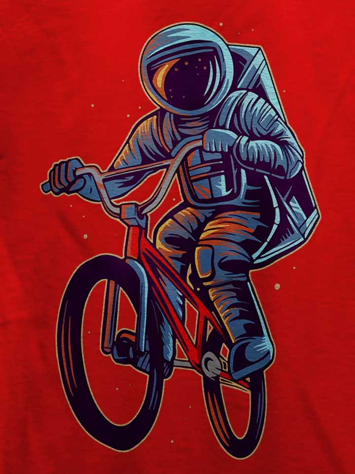 bmx-astronaut-t-shirt rot 4