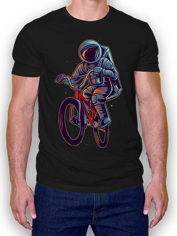 Bmx Astronaut Camiseta negro L