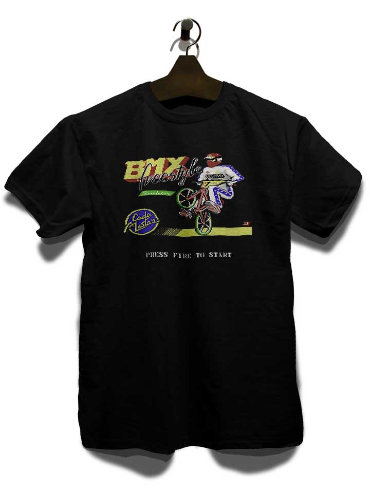 bmx-freestyle-t-shirt schwarz 3
