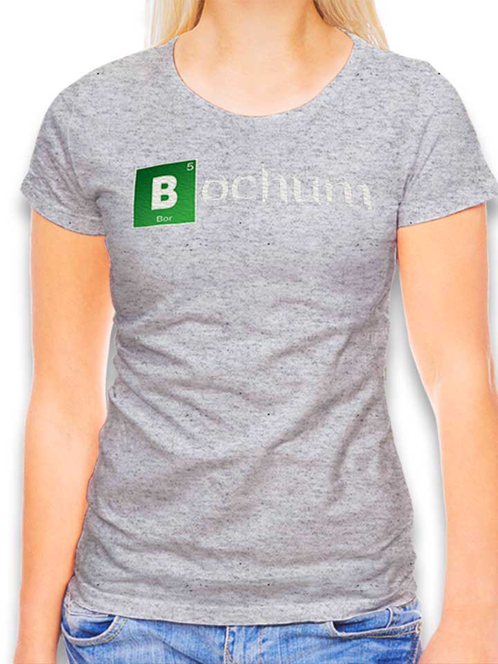 Bochum Damen T-Shirt grau-meliert L
