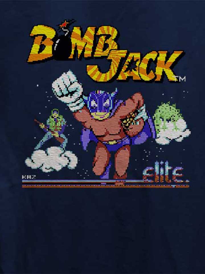 bomb-jack-damen-t-shirt dunkelblau 4