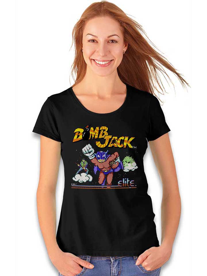 bomb-jack-damen-t-shirt schwarz 2