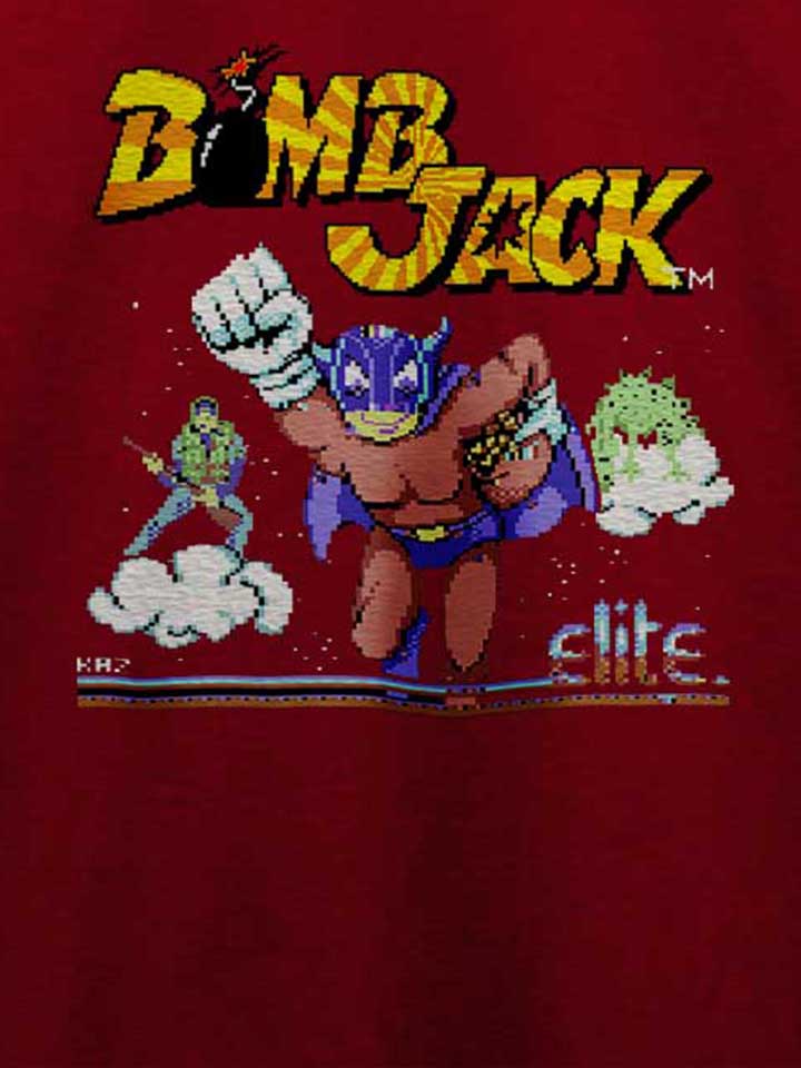 bomb-jack-t-shirt bordeaux 4