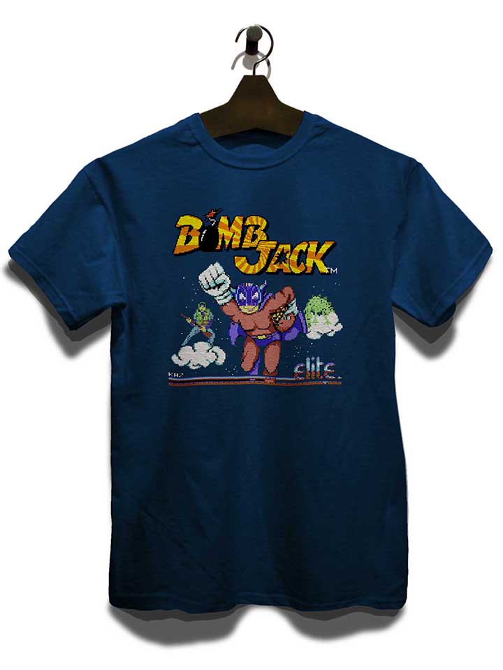 bomb-jack-t-shirt dunkelblau 3