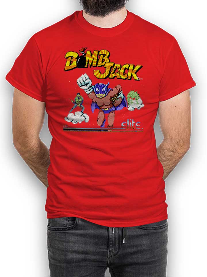 Bomb Jack Camiseta rojo L
