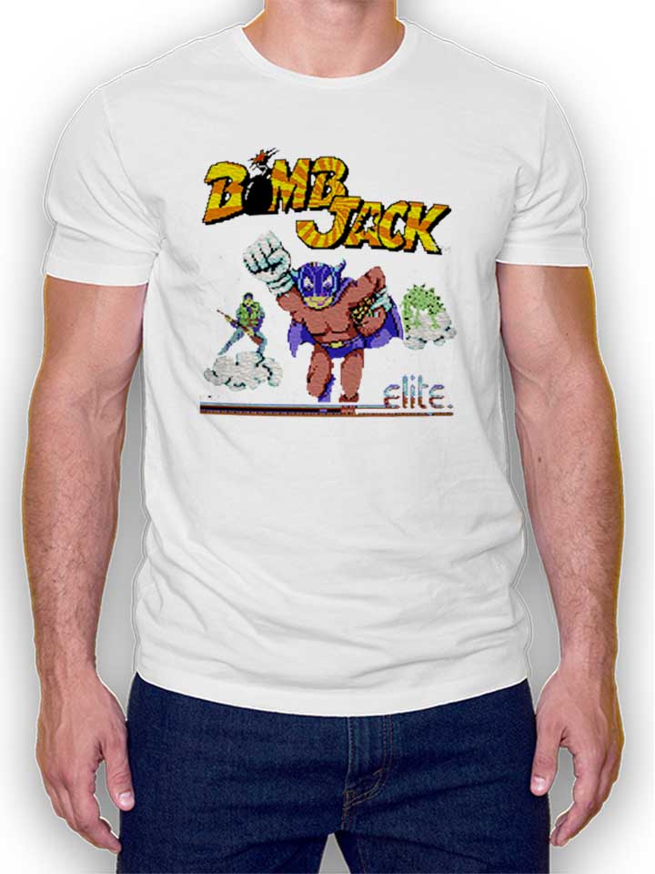 Bomb Jack T-Shirt bianco L