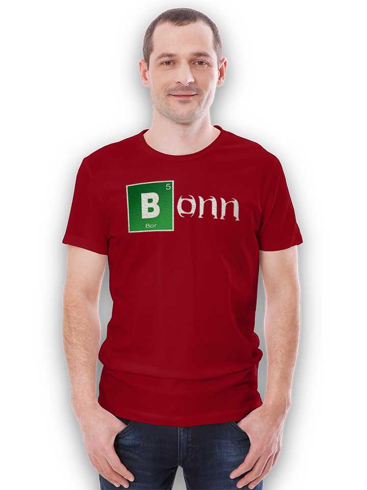 bonn-t-shirt bordeaux 2