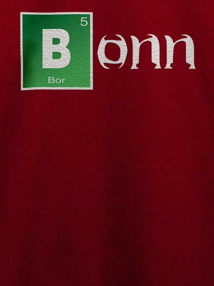 bonn-t-shirt bordeaux 4