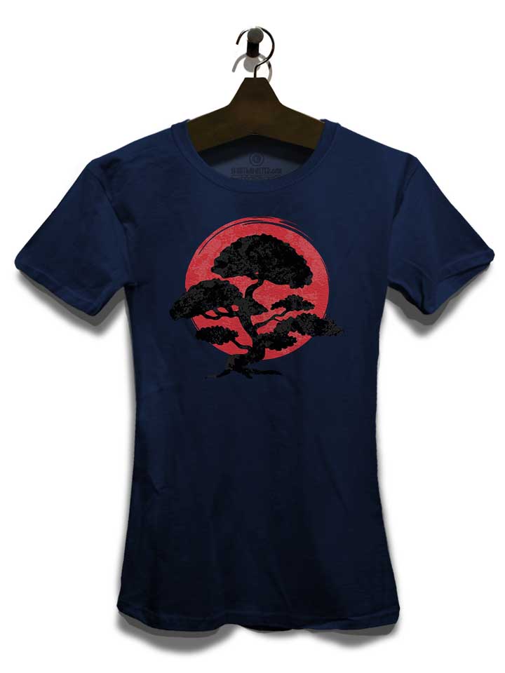bonsai-sun-damen-t-shirt dunkelblau 3
