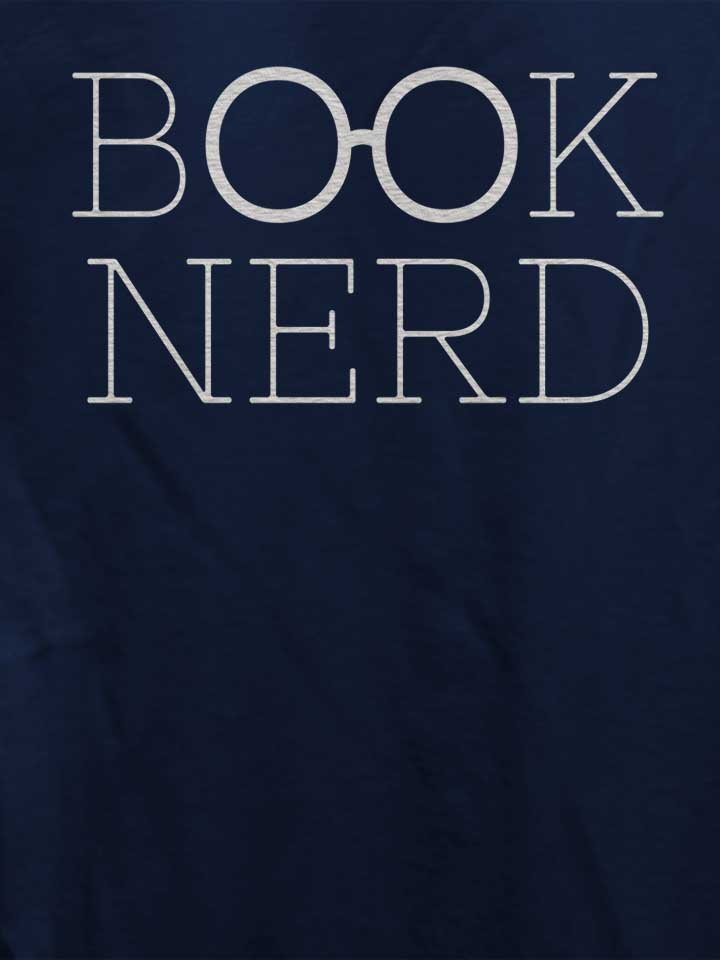 book-nerd-damen-t-shirt dunkelblau 4