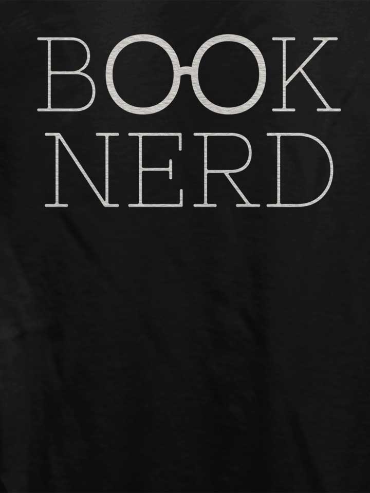book-nerd-damen-t-shirt schwarz 4