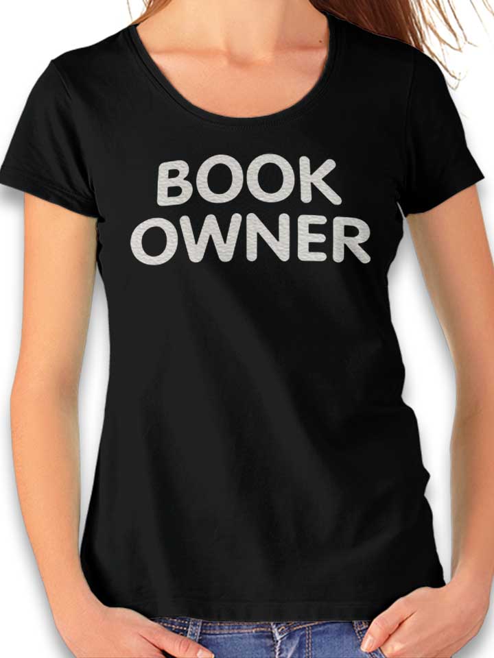 Book Owner Damen T-Shirt schwarz L