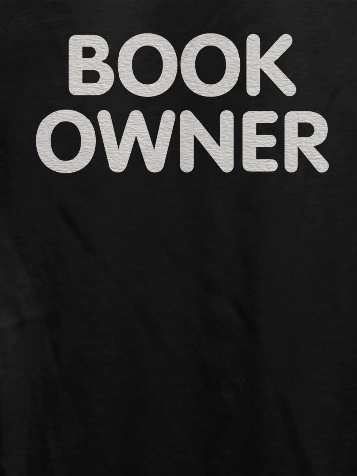 book-owner-damen-t-shirt schwarz 4