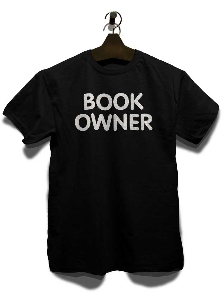book-owner-t-shirt schwarz 3