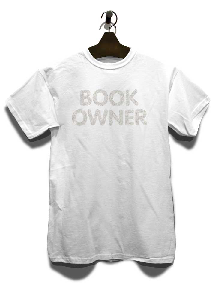 book-owner-t-shirt weiss 3
