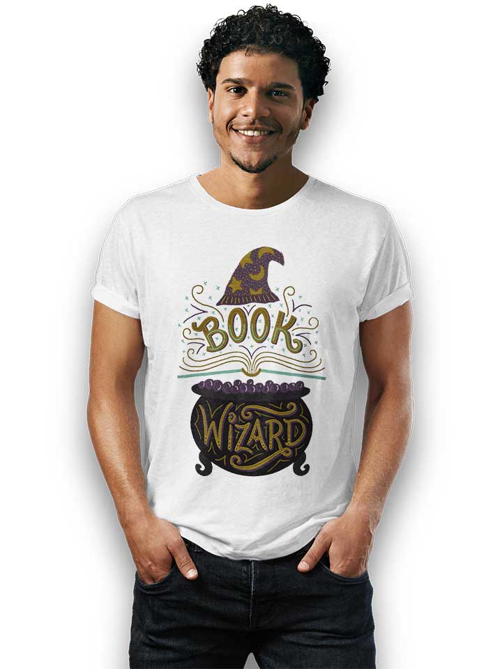 book-wizard-t-shirt weiss 2
