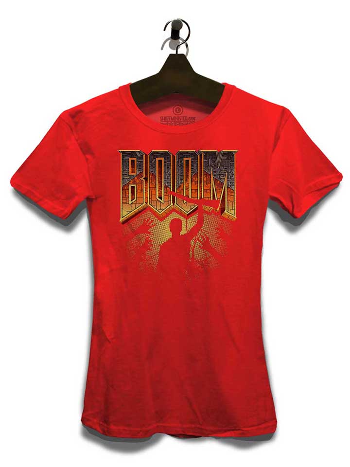 boom-army-of-darkness-damen-t-shirt rot 3