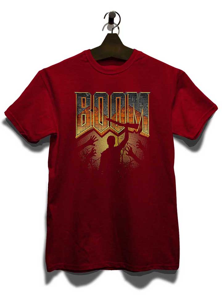 boom-army-of-darkness-t-shirt bordeaux 3