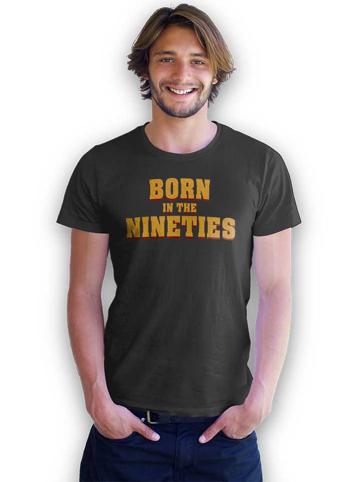 born-in-the-nineties-t-shirt dunkelgrau 2