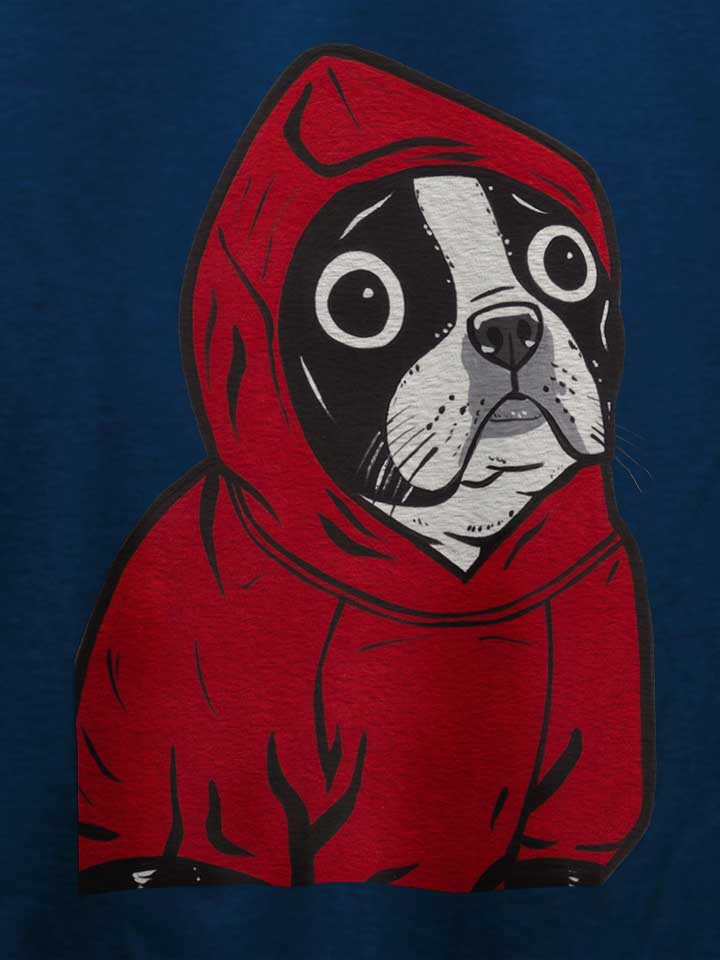 boston-terrier-red-hoodie-t-shirt dunkelblau 4