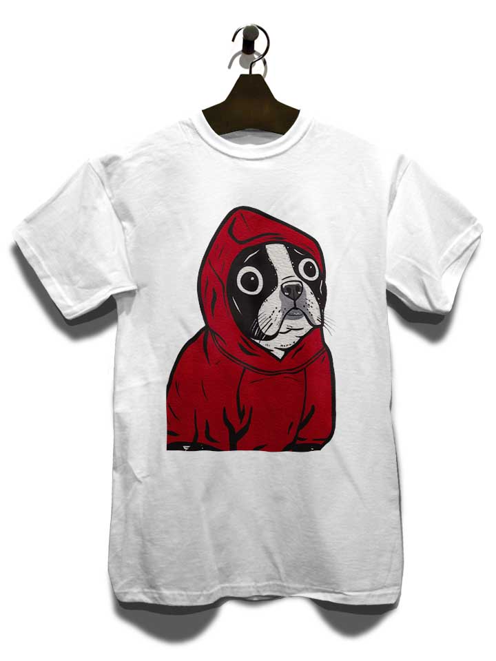 boston-terrier-red-hoodie-t-shirt weiss 3