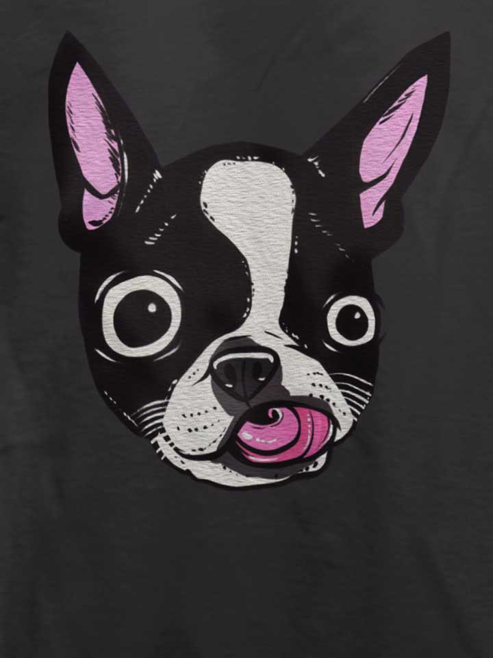boston-terrier-tongue-t-shirt dunkelgrau 4