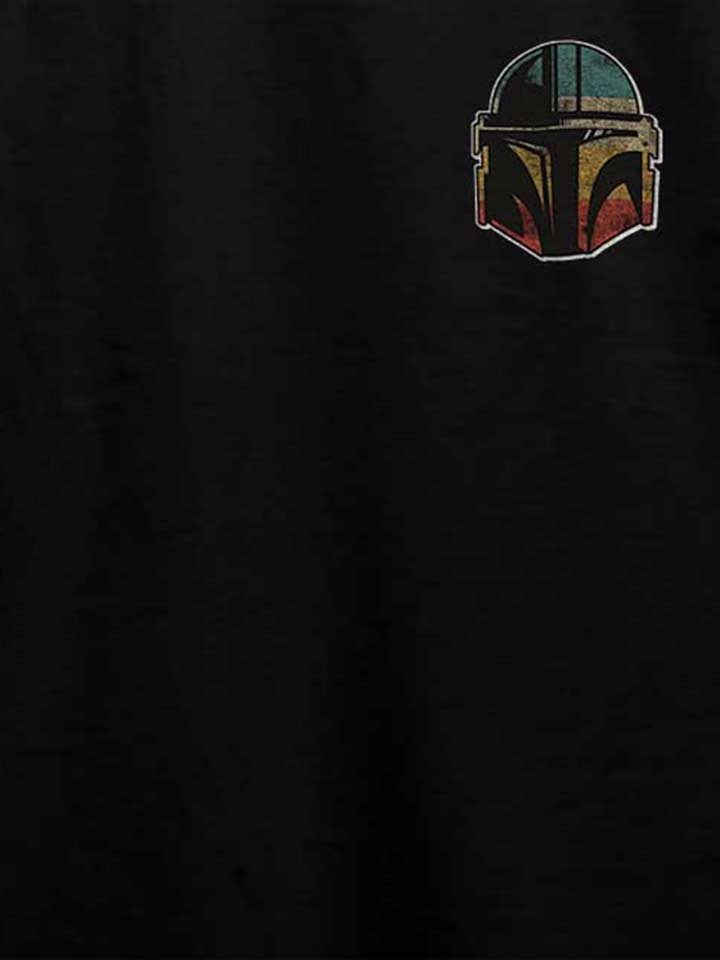 bounty-hunter-helmet-chest-print-t-shirt schwarz 4