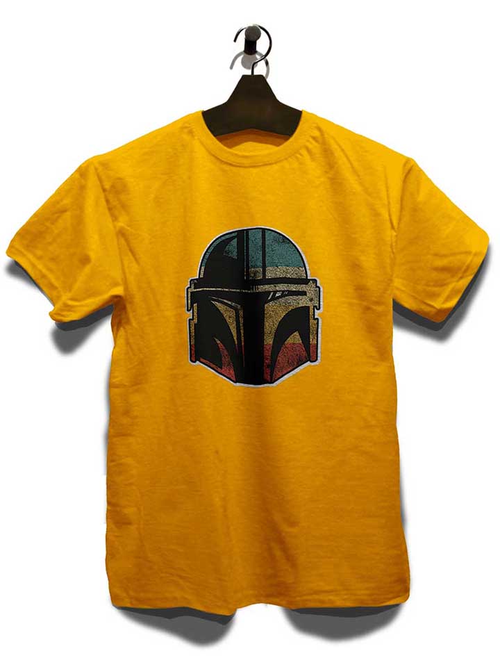 bounty-hunter-helmet-t-shirt gelb 3