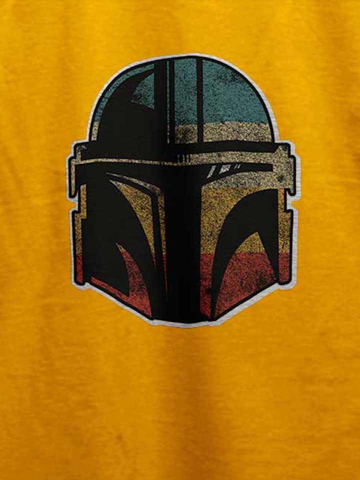 bounty-hunter-helmet-t-shirt gelb 4