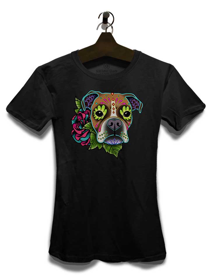 boxer-dog-damen-t-shirt schwarz 3