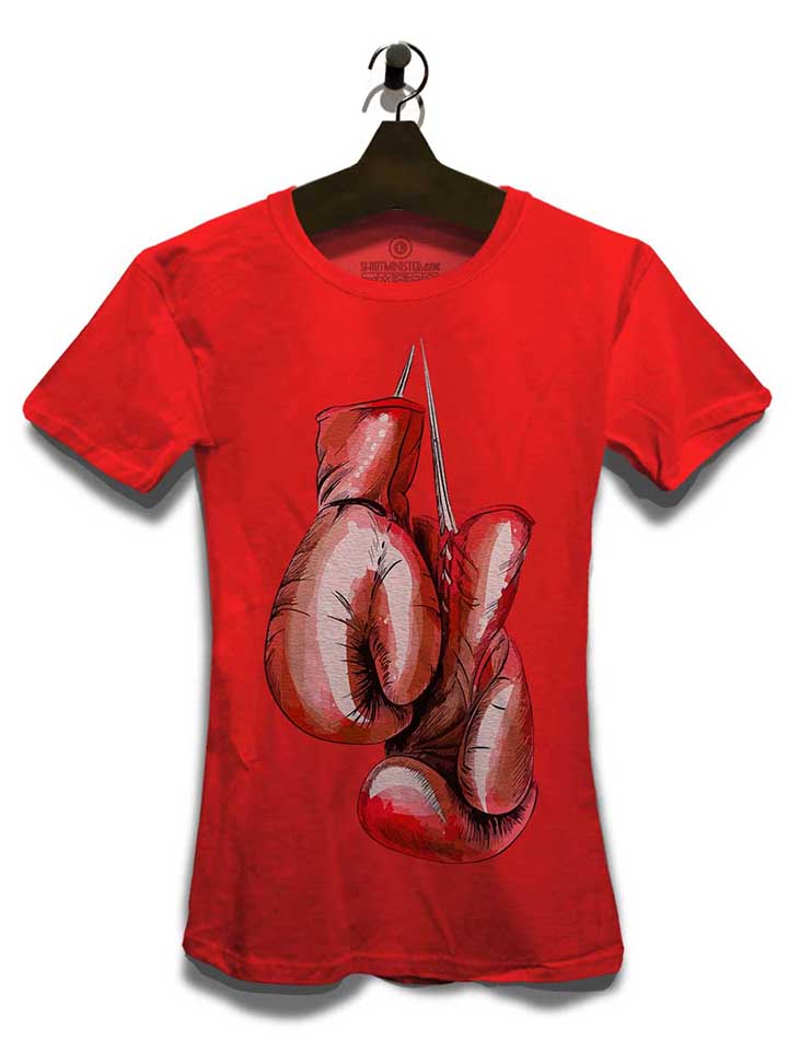 boxhandschuhe-damen-t-shirt rot 3