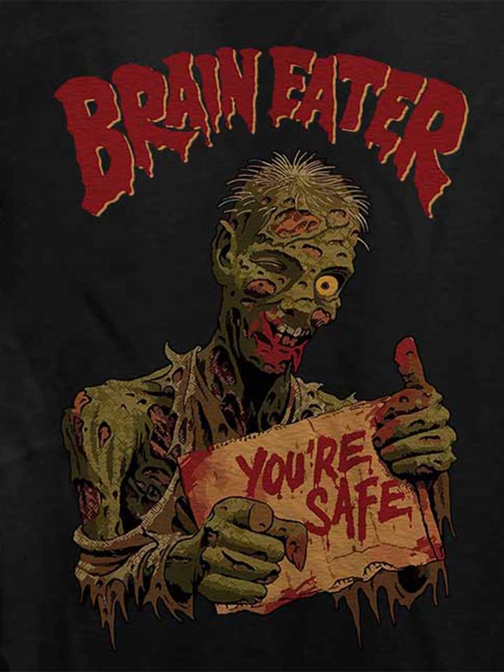 brain-eater-damen-t-shirt schwarz 4