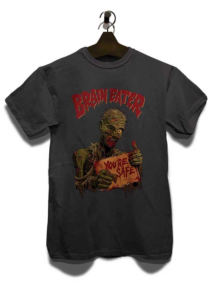 brain-eater-t-shirt dunkelgrau 3