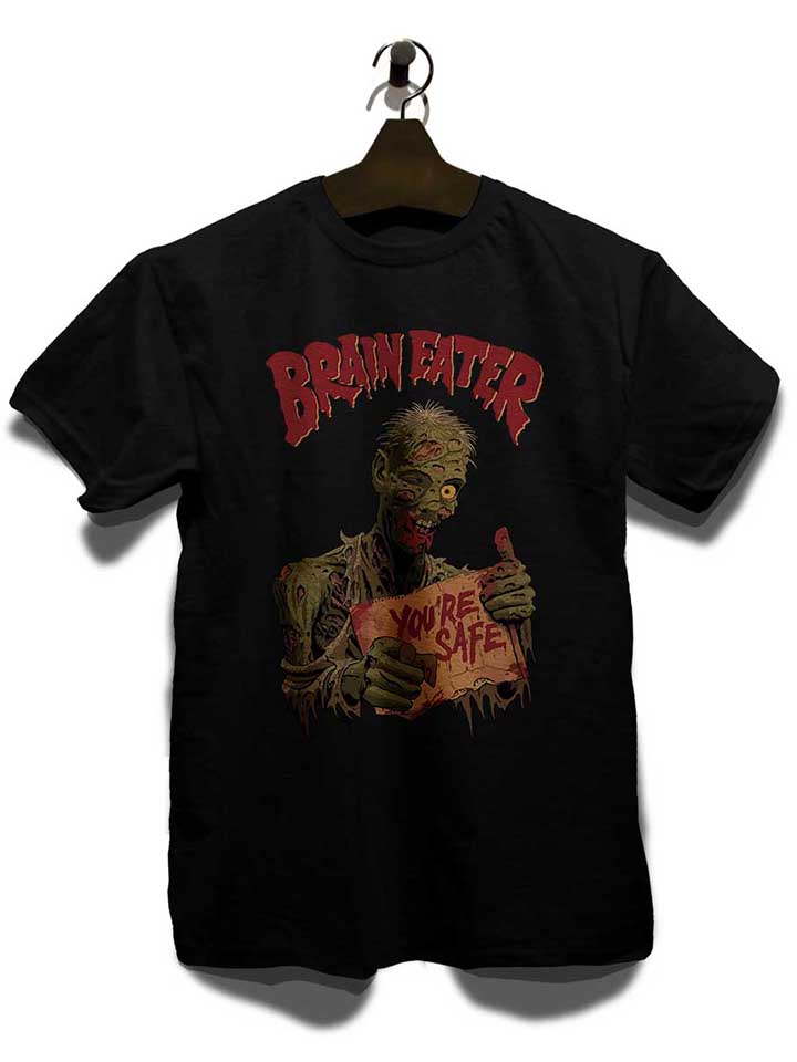 brain-eater-t-shirt schwarz 3