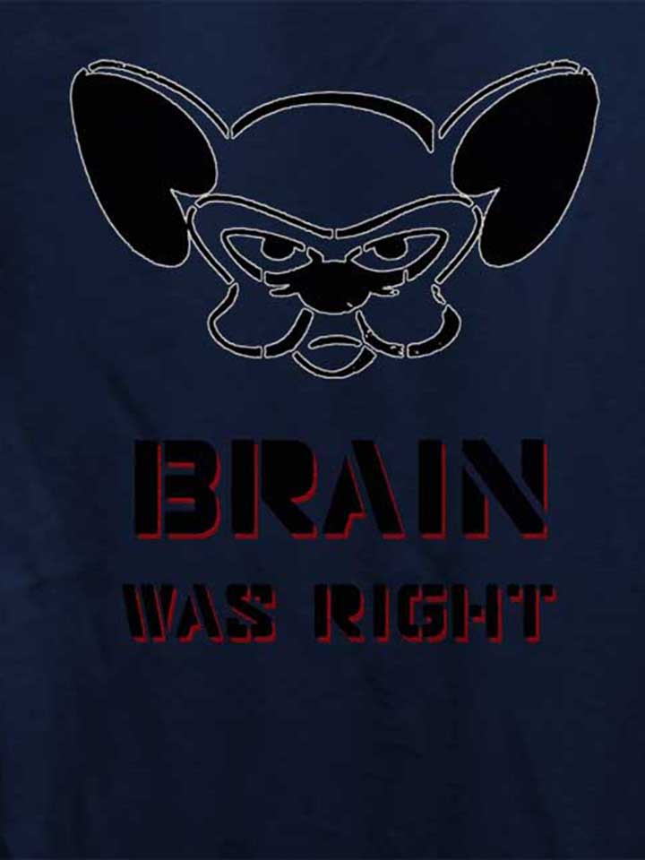 brain-was-right-damen-t-shirt dunkelblau 4