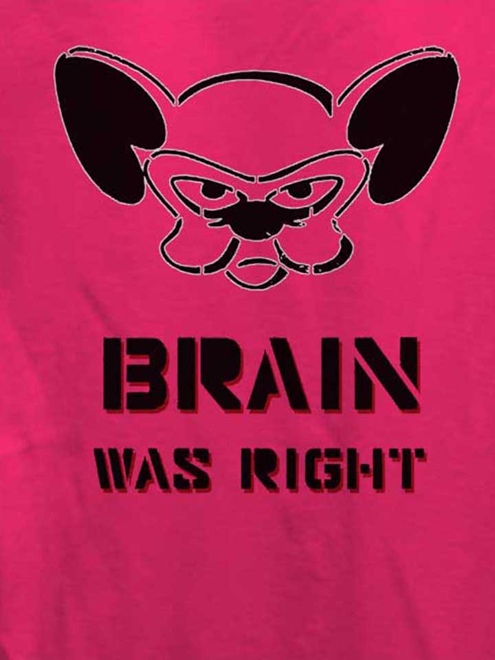 brain-was-right-damen-t-shirt fuchsia 4