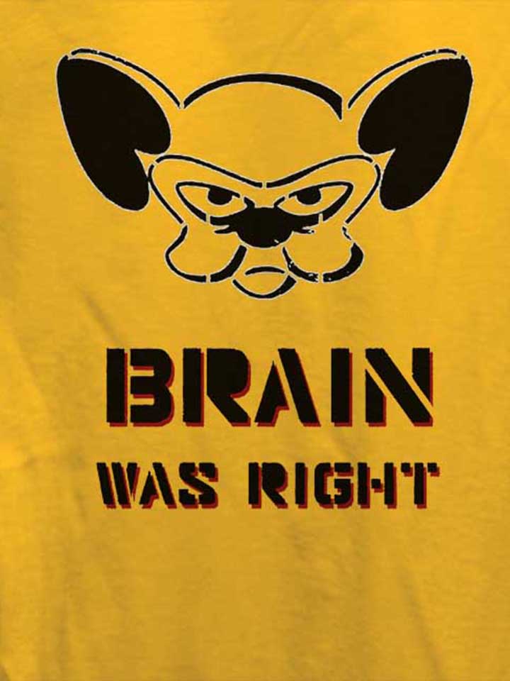 brain-was-right-damen-t-shirt gelb 4