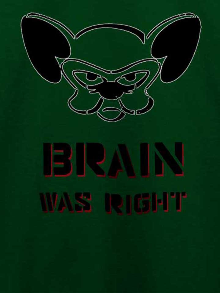 brain-was-right-t-shirt dunkelgruen 4