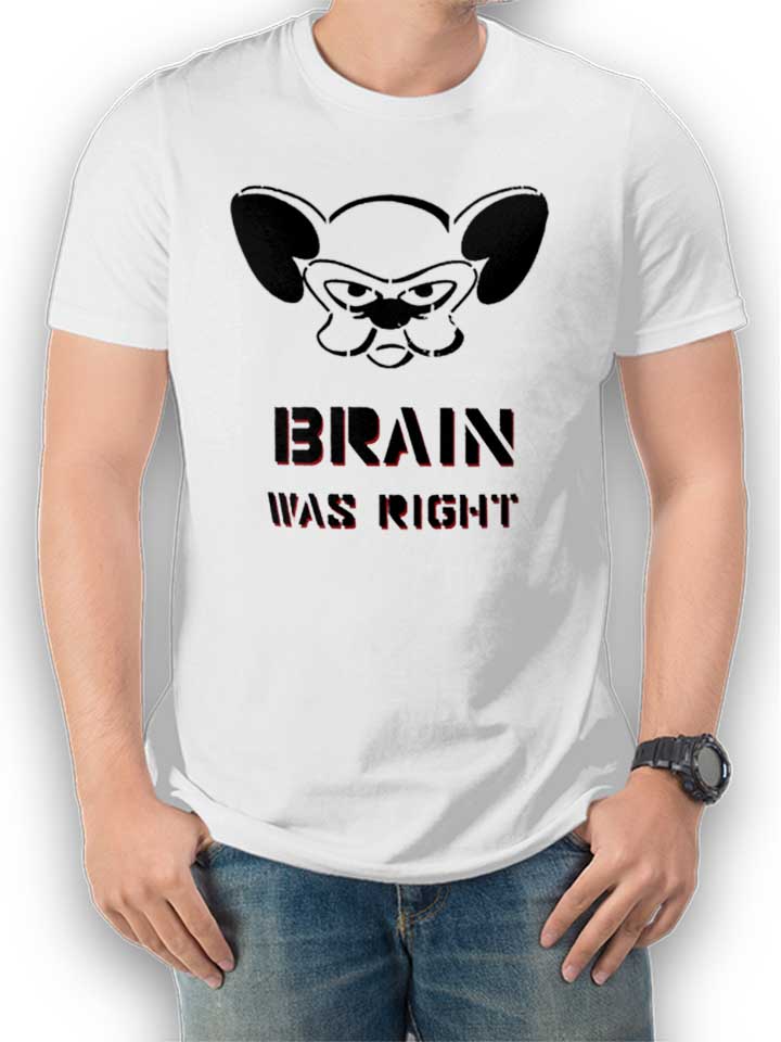 brain-was-right-t-shirt weiss 1