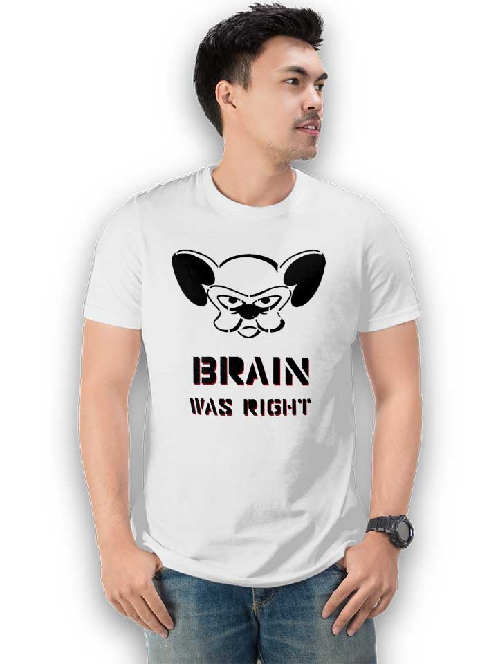 brain-was-right-t-shirt weiss 2