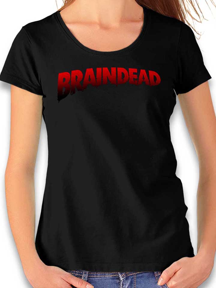 braindead-logo-damen-t-shirt schwarz 1